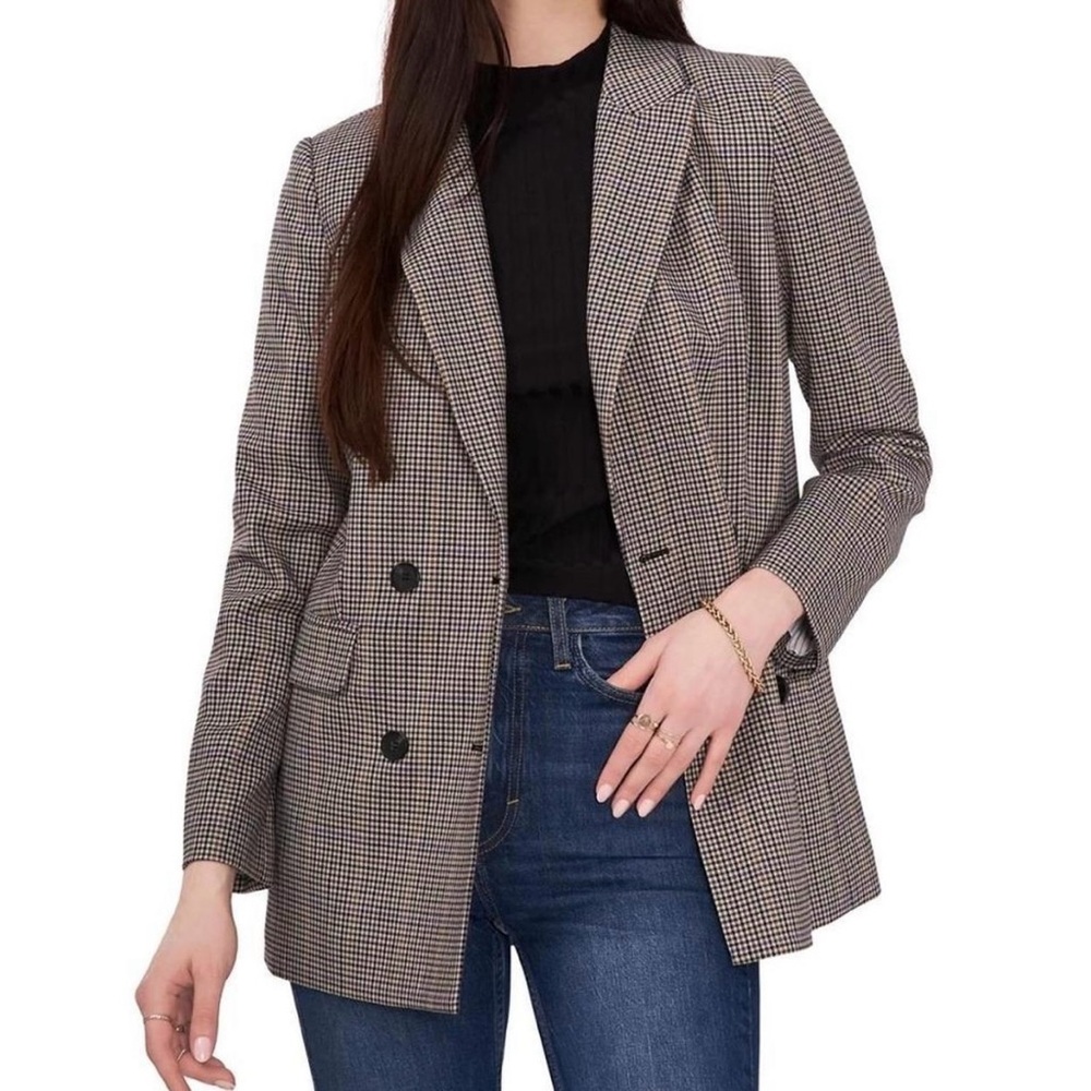 1STATE Women’s Plaid Blazer Jacket